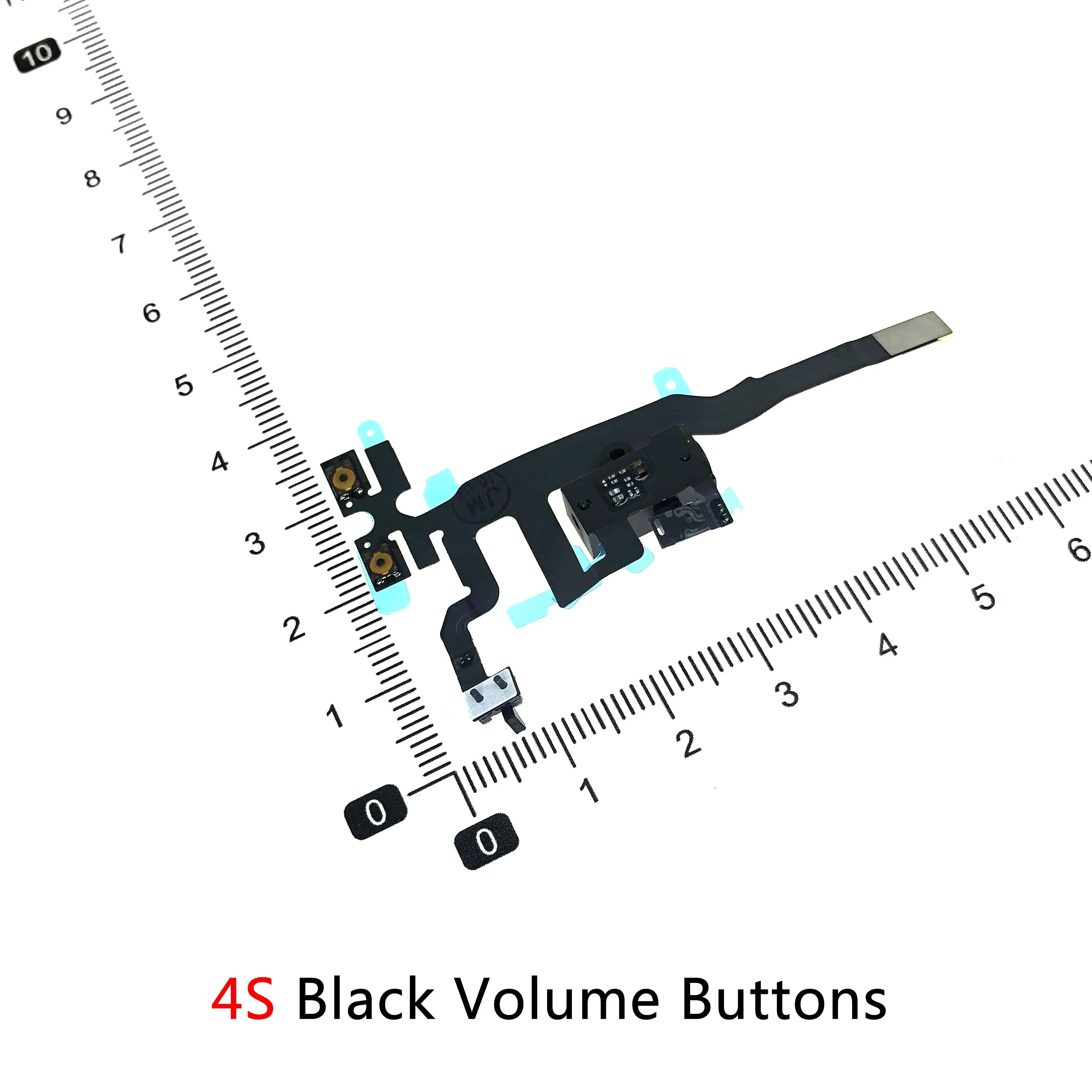 Power Flex Cable For iPhone 4 4S 5 5S 5C Volume button power switch On/Off ribbon flex cable replacement Repair parts