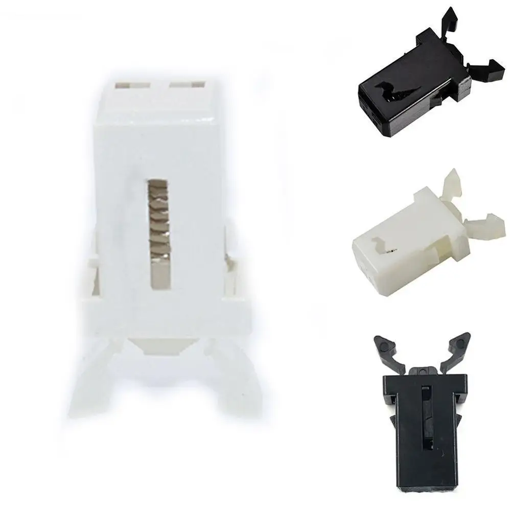 10PCS Door Lock Trash Can Bin Switch Trash Can Push-type Switch Lock Car Buckle Black/White