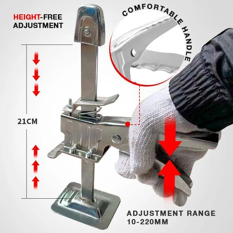 Labor Saving Arm Door Use Board Lifter Cabinet Jack Multifunctional Plaster Sheet Repair Anti Slip Hand Tool Moving Dropshipping