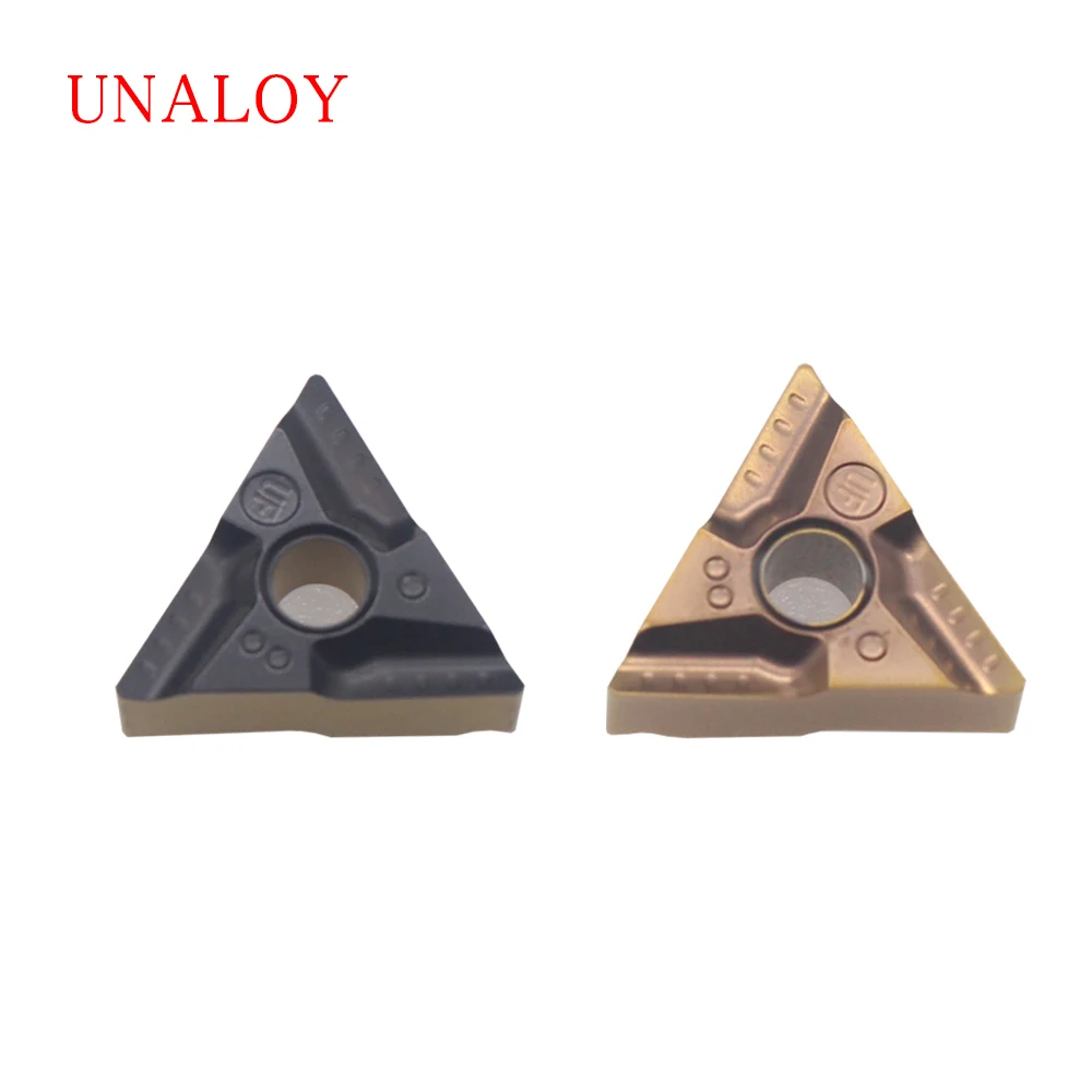 

UNALOY 10Pcs TNMG160404R-UF TNMG160408 Carbide insert External Turning Tools CNC Tool high quality turning insert cutting tools