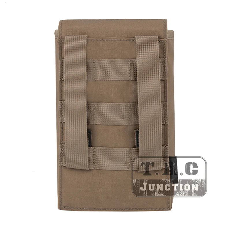 Emerson 27oz Tactical Insulated Modular Hydration Pouch Coyote Brown LBT-6142A Hook & Loop Bladder MOLLE Water Carrier Bag