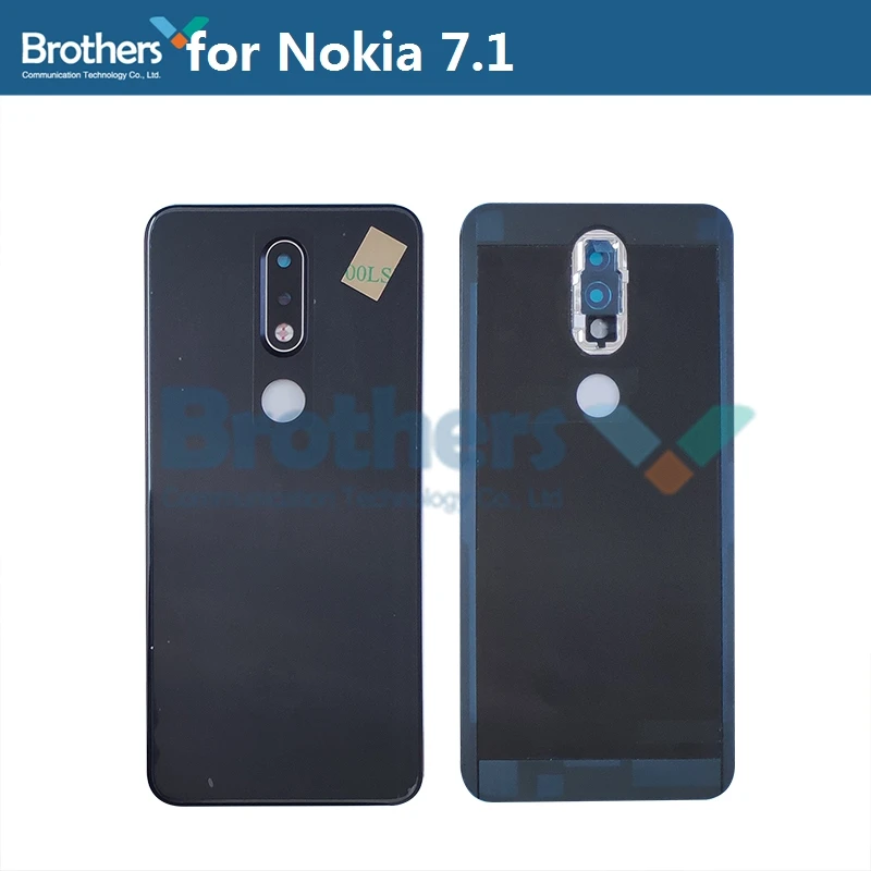 Battery Housing for Nokia 7.1 Back Cover TA-1000 TA-1097 TA-1085 TA-1095 TA-1096 Rear Back Door Housing Parts Phone Replacement