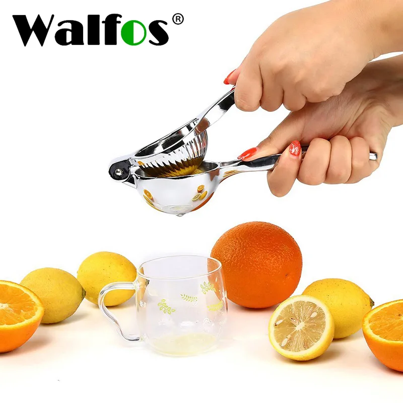 

Walfos Stainless Steel Manual Fruit Juicer Orange Lemon Squeezer Citrus Presser Fresh Juice Machine Kitchen Accessories Gadgets