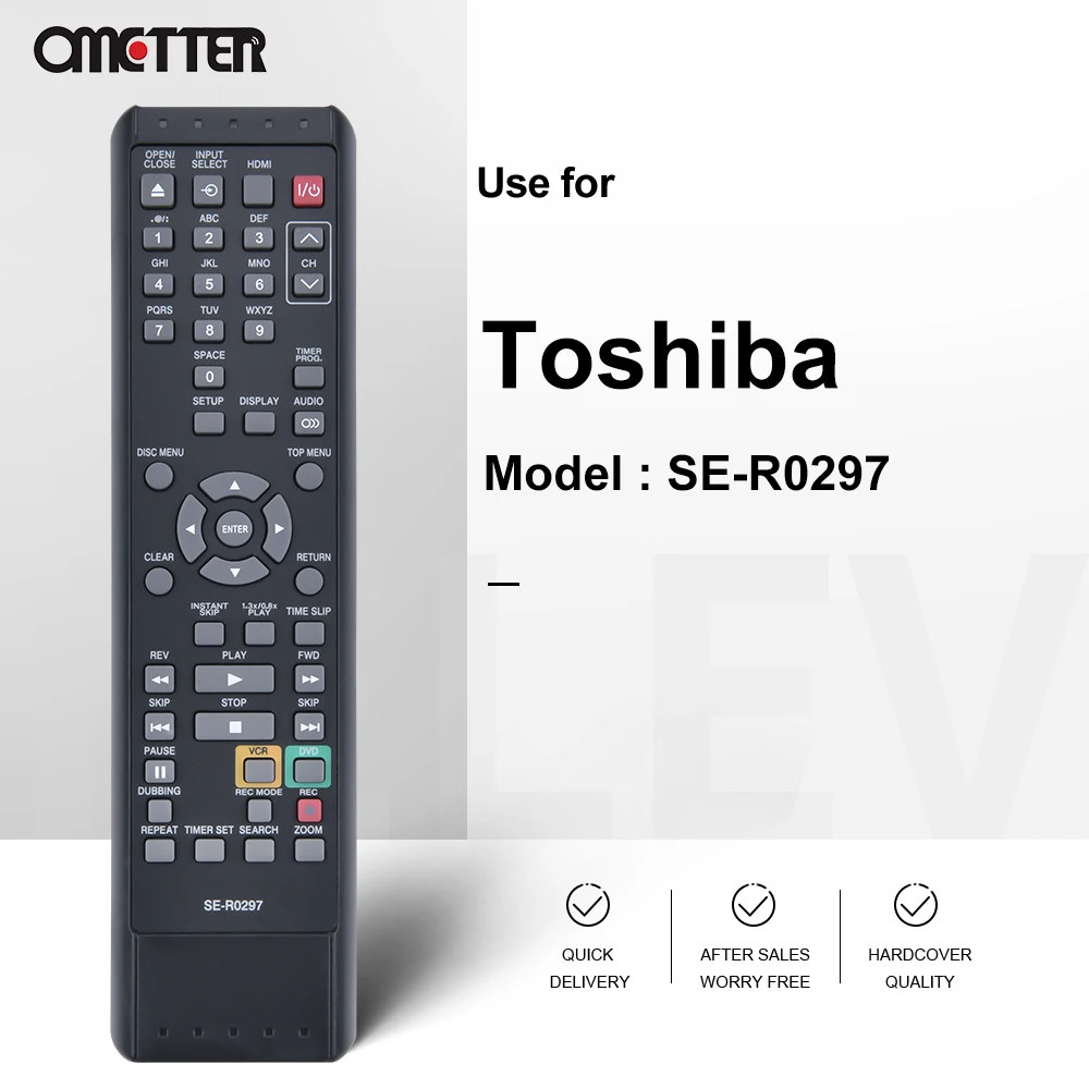 Graveur de DVD avec télécommande, compatible avec Toshiba, noyau Soundbrenner SE-R0297