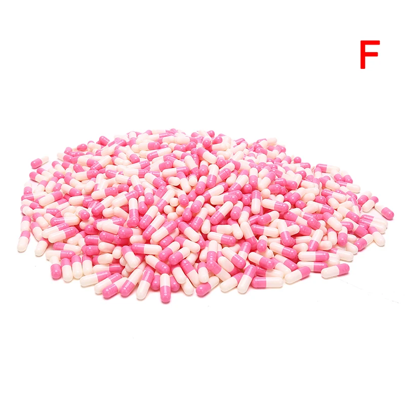 1000Pc/Bag Size0#/00#/1#/2#Empty Hard Capsules Hollow Gelatin Capsule Empty Pill Capsule Personal Health Care Pill Case Splitter