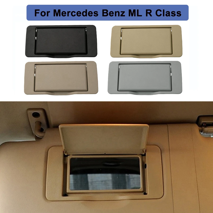 

Car Interior Sun Shade Visor Makeup Cosmetic Mirror Cover For Mercedes Benz ML R Class W164 W251