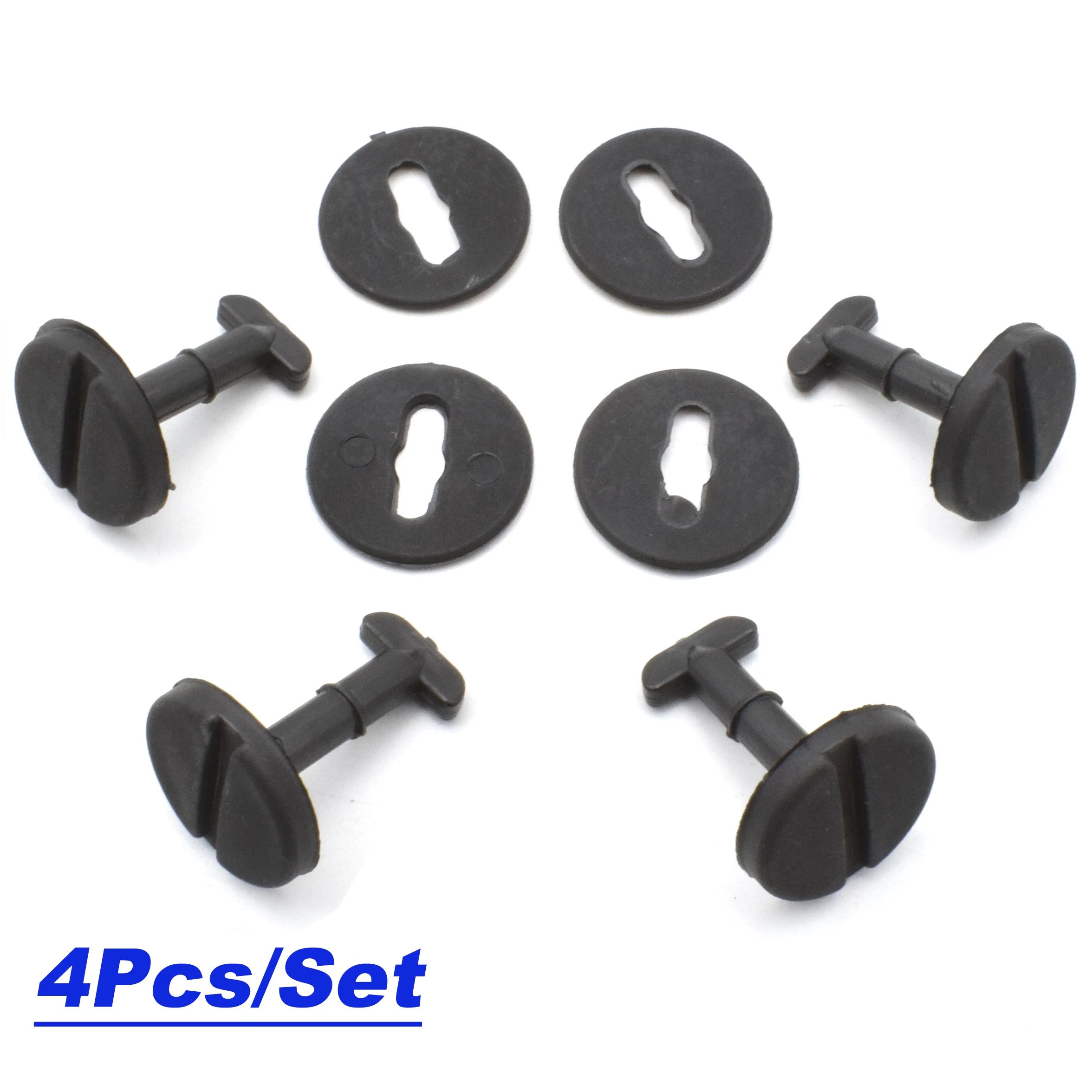 4pcs Car Fastener Floor Mat Clips Twist Lock Carpet Fixing Clamp For BMW E46 E38 E34 E32 E39 3 5 7 Series Resistant Retainer