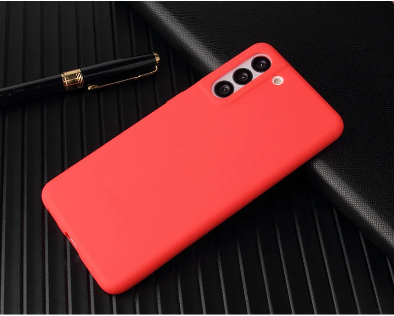 Candy Matte Silikon Telefon Fall Für Samsung Galaxy S21 S22 S23 FE S20 Ultra S7 S8 S9 S10 S10E Hinweis 8 9 10 Plus Abdeckung Fundas – Detail 10
