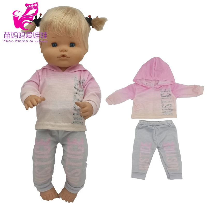 43cm Doll Clothes Coat Nenuco Ropa Y Su Hermanita 17 Inch Baby Dolls Jacket Children Girl Birthday Gifts