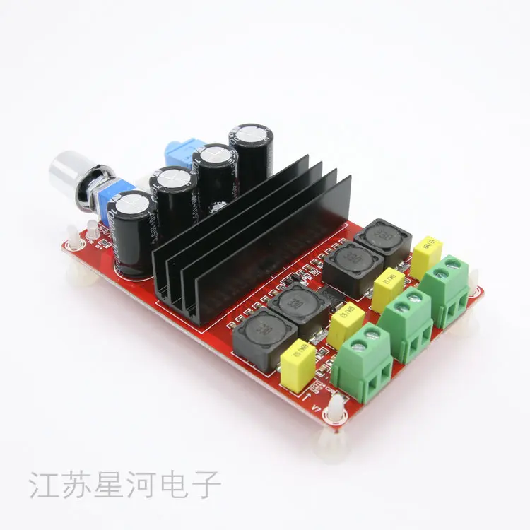 XH-M190 TDA3116D2 High-power Digital Power Amplifier Board TPA3116 Dual-channel Amplifier Board 12-24V