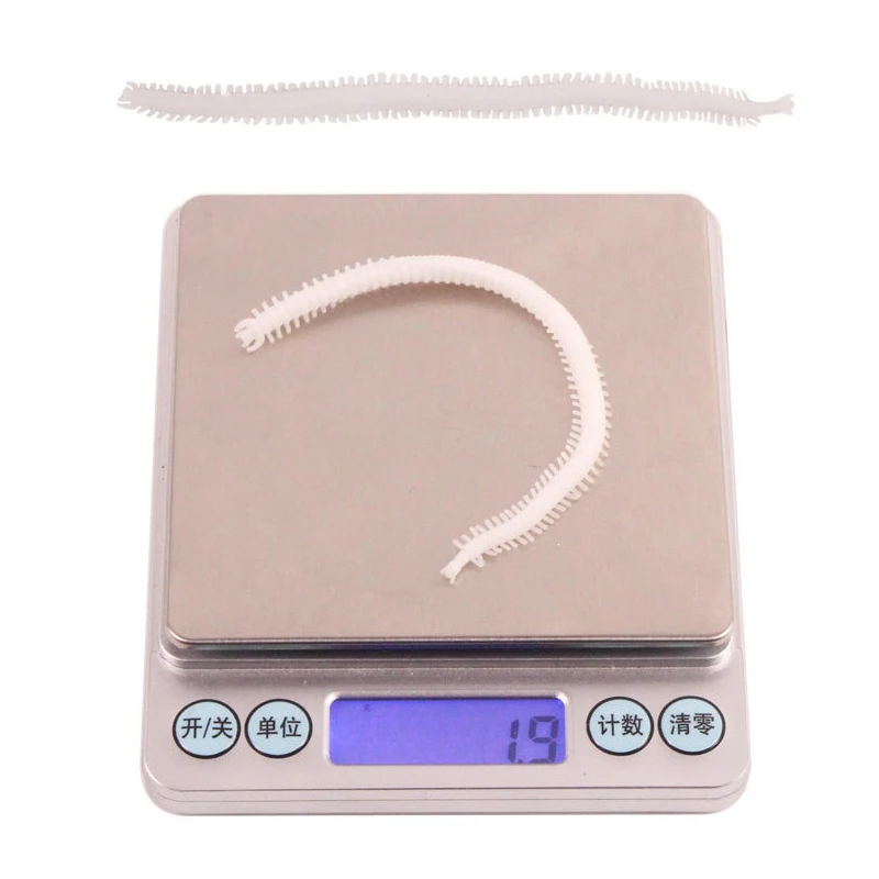 YUCONG 10PCS Soft Sandworm Baits 135mm-1.9g Silicone Earthworm Lures Rubber Fishing Wobblers Sea Silkworms Swimbaits Isca Pesca