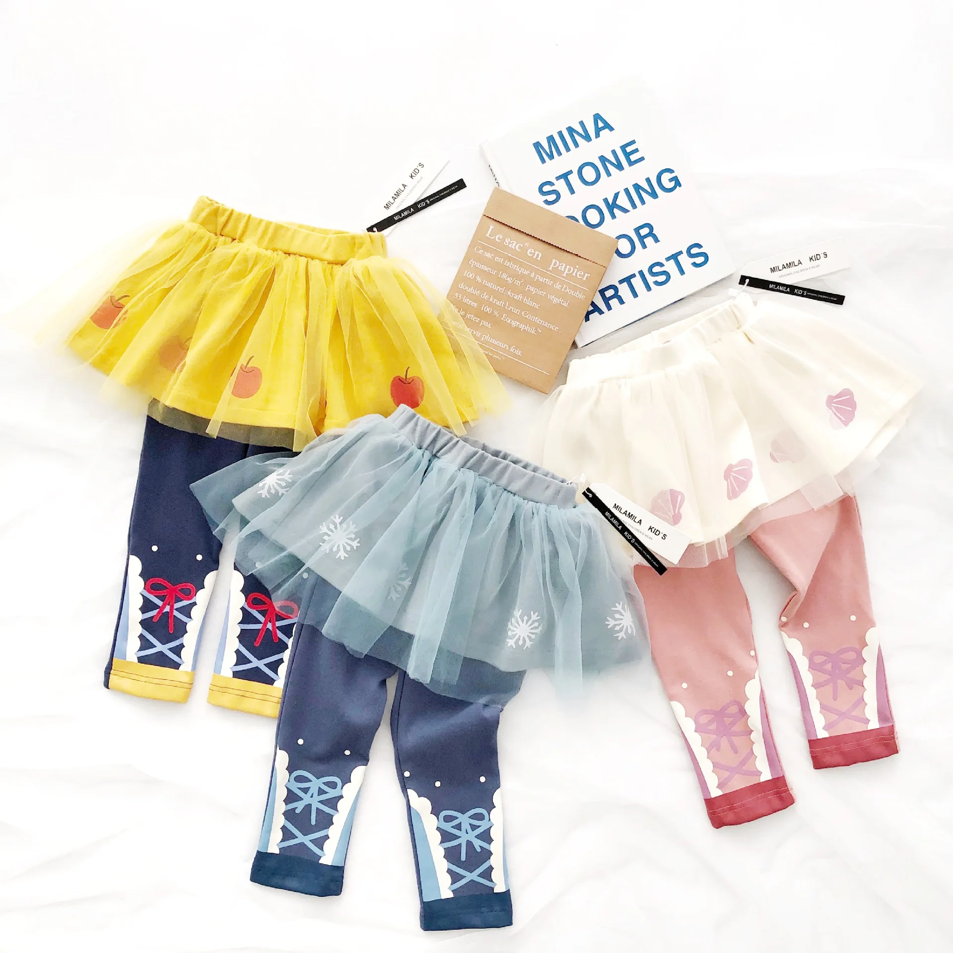 

Tonytaobaby Autumn and Winter New Girl Lovely Princess Three Color Fluffy Pants Bottom Pants