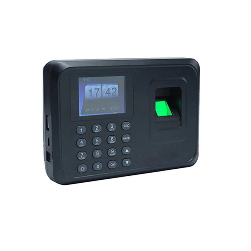 Biometric Fingerprint Office Employee time attendance machine Code Password DC5V USB U disk RFID card