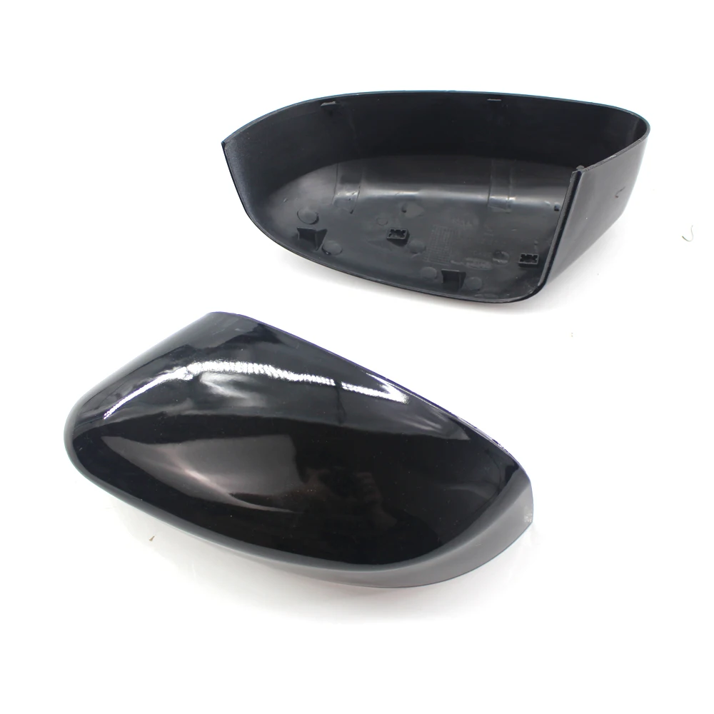 Carbon Fiber Bright black Side Rearview Mirror Cover For Ford Focus MK2 MK3 2008 2009 2010 2011 2012 2013 2014 2015 2016 2017