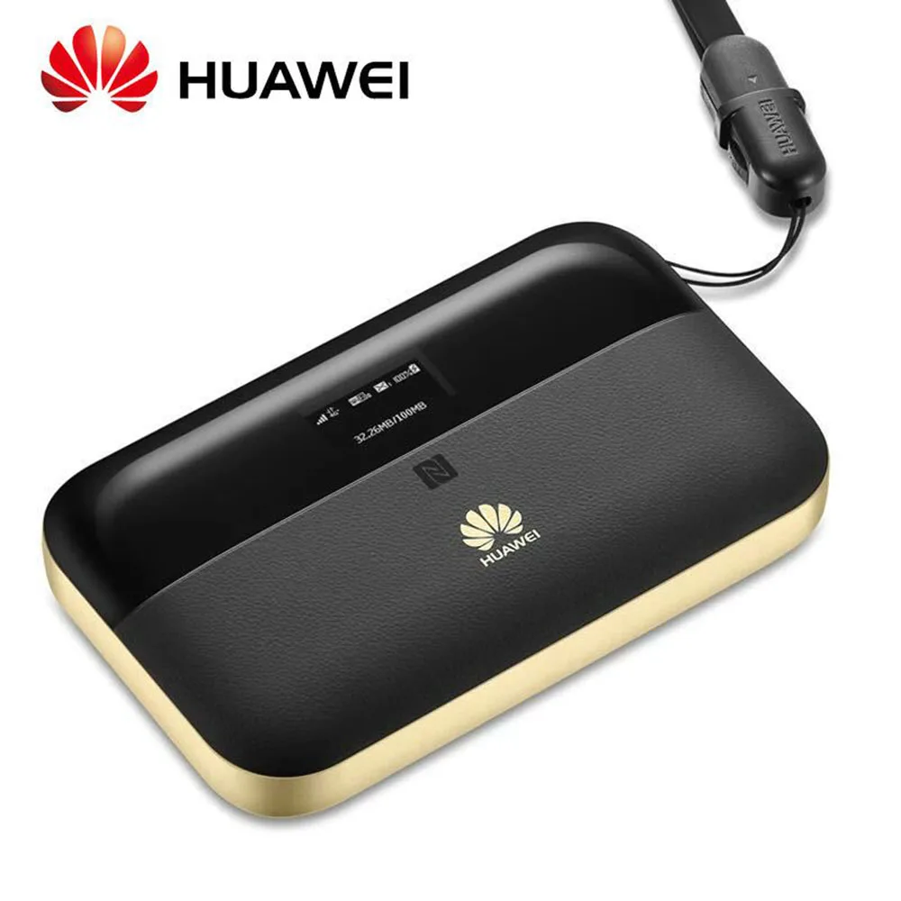 Hot Sale Original Used Huawei E5885Ls-93a Mobile WiFi Pro2 Router RJ45 port 4G+ 6400Mah LTE FDD TDD Cat6 300Mbps  Power bank