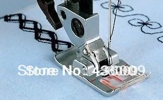 Domestic Sewing Machine Parts Presser Foot Fancy Stitch Foot 9MM (w/ IDT), Pfaff #98-694836-00