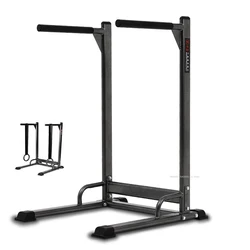 Home Gym stazione di immersione supporto per immersione resistente barra parallela, barra orizzontale per allenamento multifunzionale e con anelli a scelta