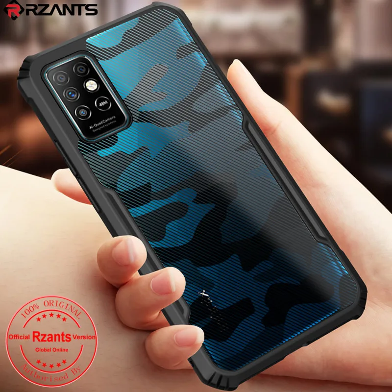 Rzants For Infinix Note 8i Infinix Note 8 7 7 Lite Case Hard Camouflage Beetle Shockproof Slim Crystal Clear Cover funda Casing