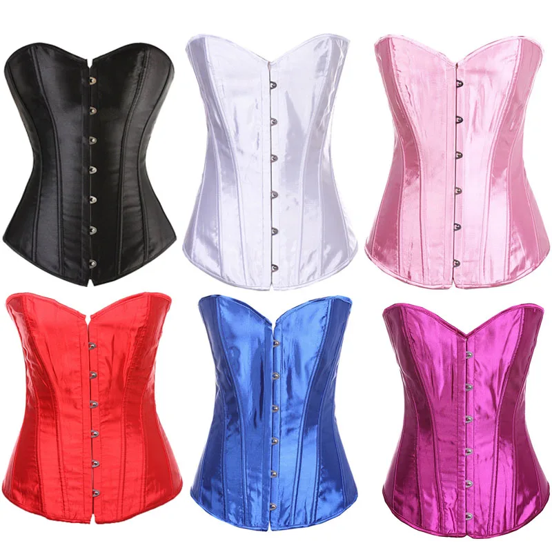 

Wedding Dressing Women Corset Sexy Slim Burlesque Body Shaper Strapless Overbust Boned Lace up Corset Bustier Overbust Corset