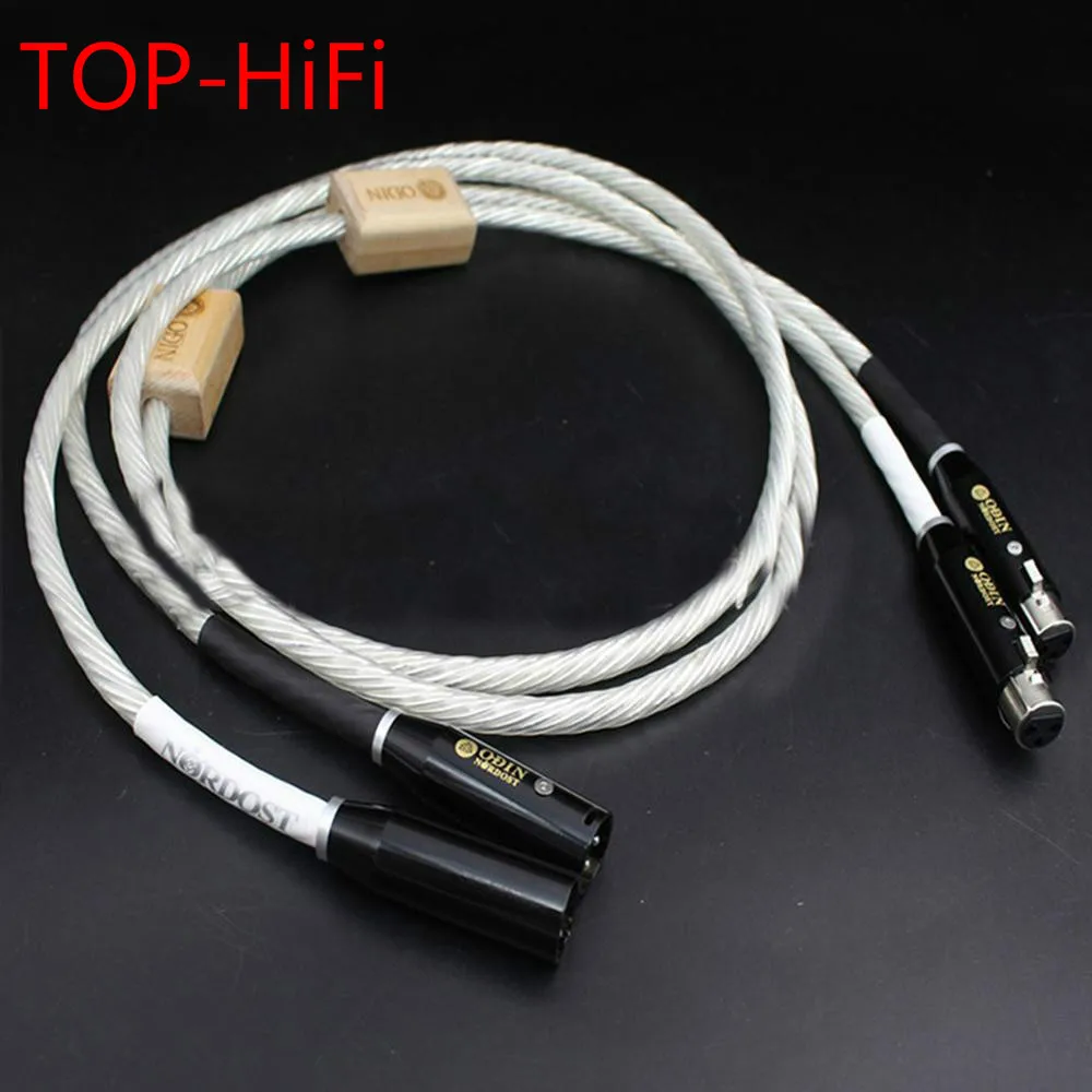 

TOP-HiFi Pair Odin Audio XLR Balanced Interconnect Cable Hi-End XLR Audio Balance Cable with 3pin XLR Male to Female Plug