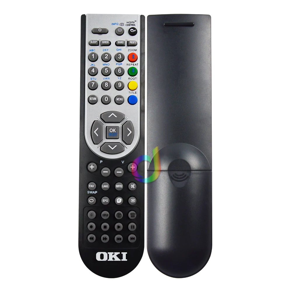 원격 제어 OKI TV L40VEFHTUV V19B-PHDTUVI V16A-PHD V16A-PHDUI V19B-LED4 V19B-PHD V19B-PHDUV V19B-PHDUVI 적합