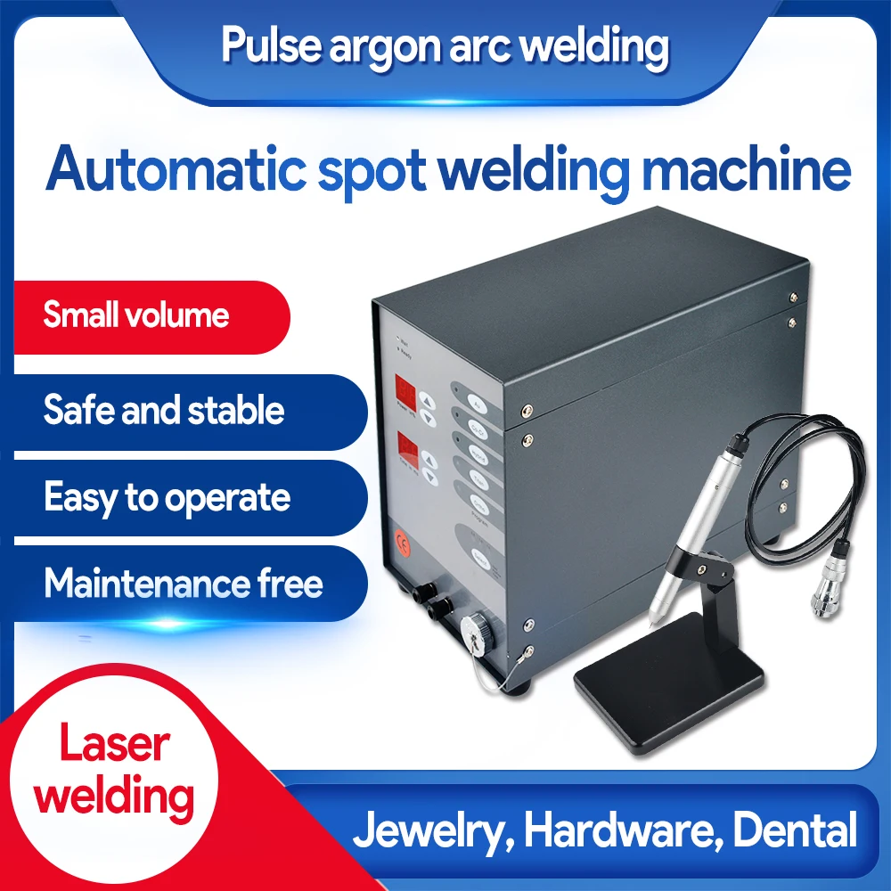 Spawanie laserowe automatyczne sterowanie numeryczne Pulse Argon łukowy spawacz biżuteria zgrzewarka punktowa maszyna do zgrzewania punktowego ze