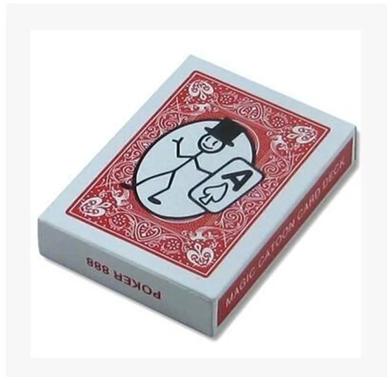 New Magic prop Cartoon Cardtoon Deck Pack Playing Card Toon Animation Prediction,funny magic,magic tricks,gimmick