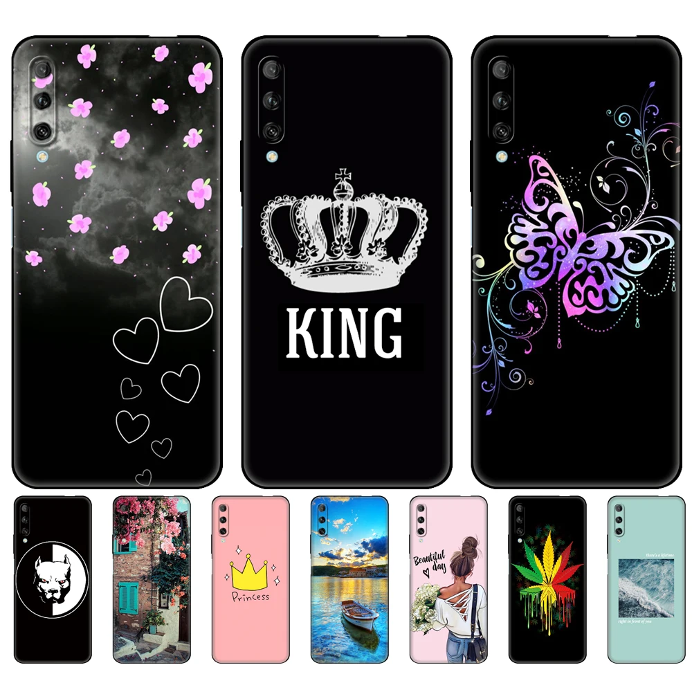 For Honor 9X Pro Case Silicon TPU Soft Back Cover Phone Case For Huawei Honor 9X Pro Bumper 9XPro Honor9XPro black tpu case