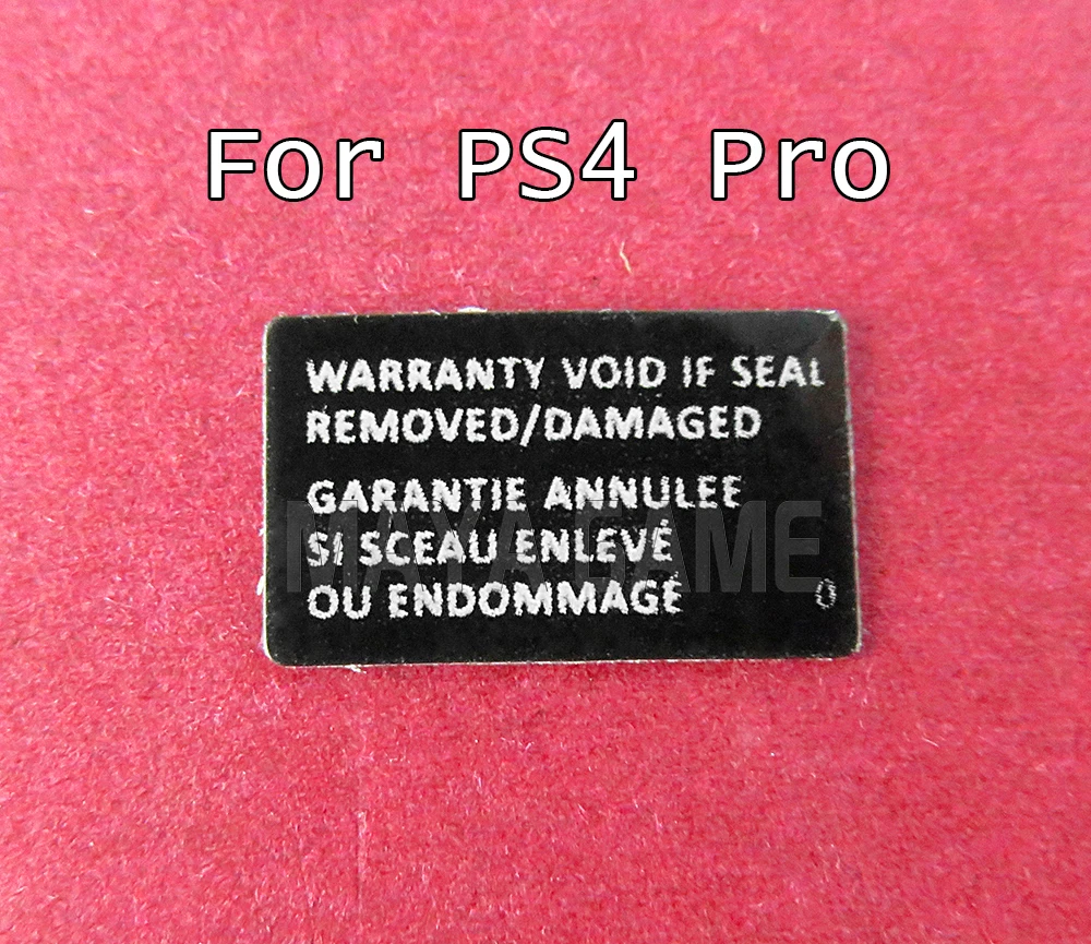 10pcs/lot For PS4 slim console Label Sticker Housing Shell Sticker Lable Seals for ps4 2000 1000 1100 1200 pro console