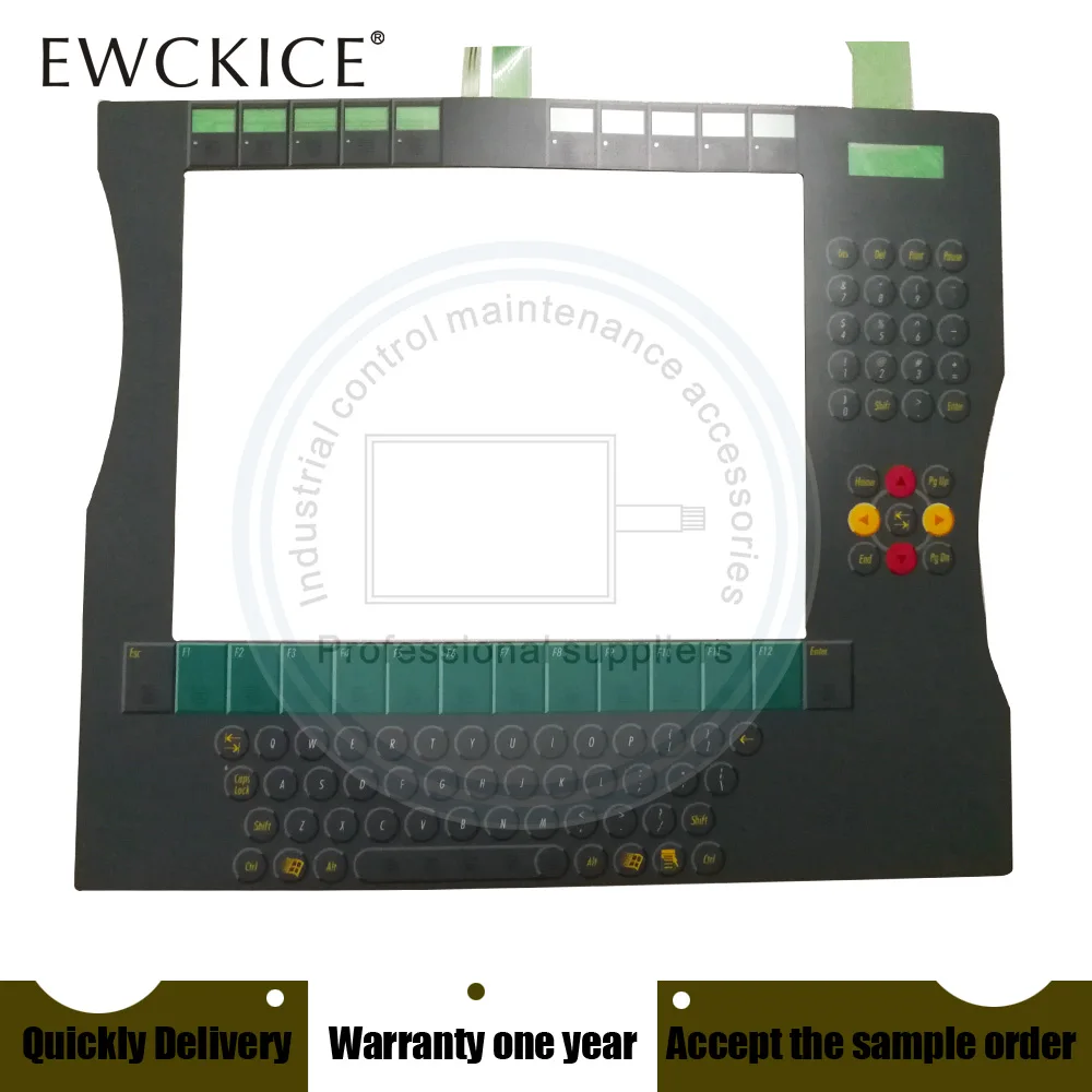 Teclado com comutador de membrana plc cp7032 hmi