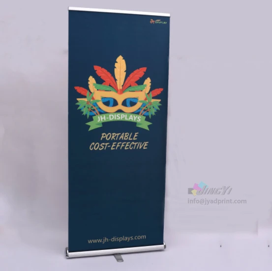 High Quality Triangle Roll up Banner Stands, Triangular Pull up Display Stand with custom print your logo and graphic