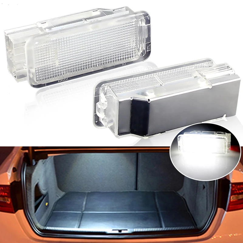 1pc For Peugeot 1007 206 207 306 307 308 3008 406 407 5008 607 806 807 LED Footwell Trunk Luggage Interior Lights Door Lamp