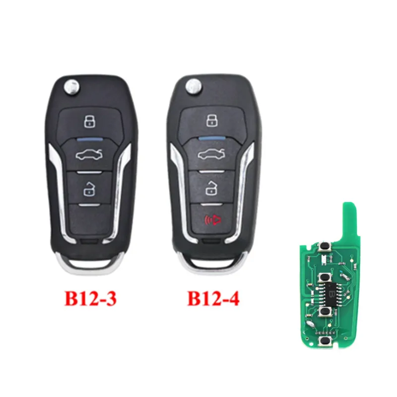 5pcs/lot KEYDIY B12-3 B12-4  Universal KD Remote for KD-X2 KD900 Mini KD Car Key Remote Fit More than 2000 Models