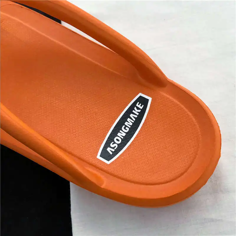 Comfort Slippers for Men Casual Fashion Light Soft Flip Flops Man Couple Summer Sandals Rubber Non Slip Women\'s Spring Shoes CN