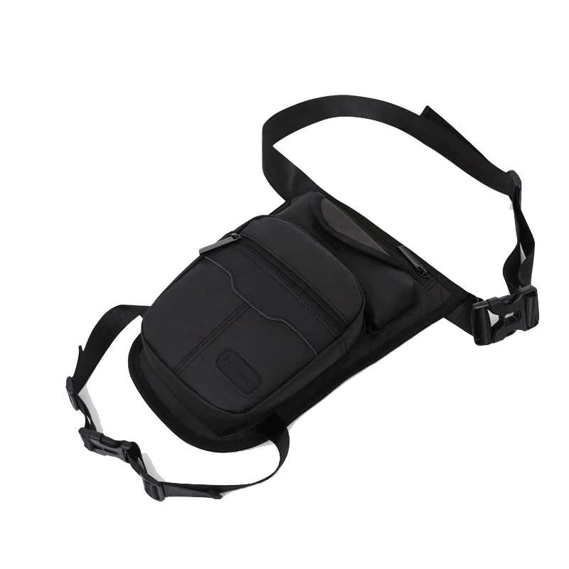 Men Fanny Waist Pack Waterproof Leg Bag Drop Messenger Shoulder Bags Travel Motorcycle Tactical Chest Pouch Bum Hip Belt Purse