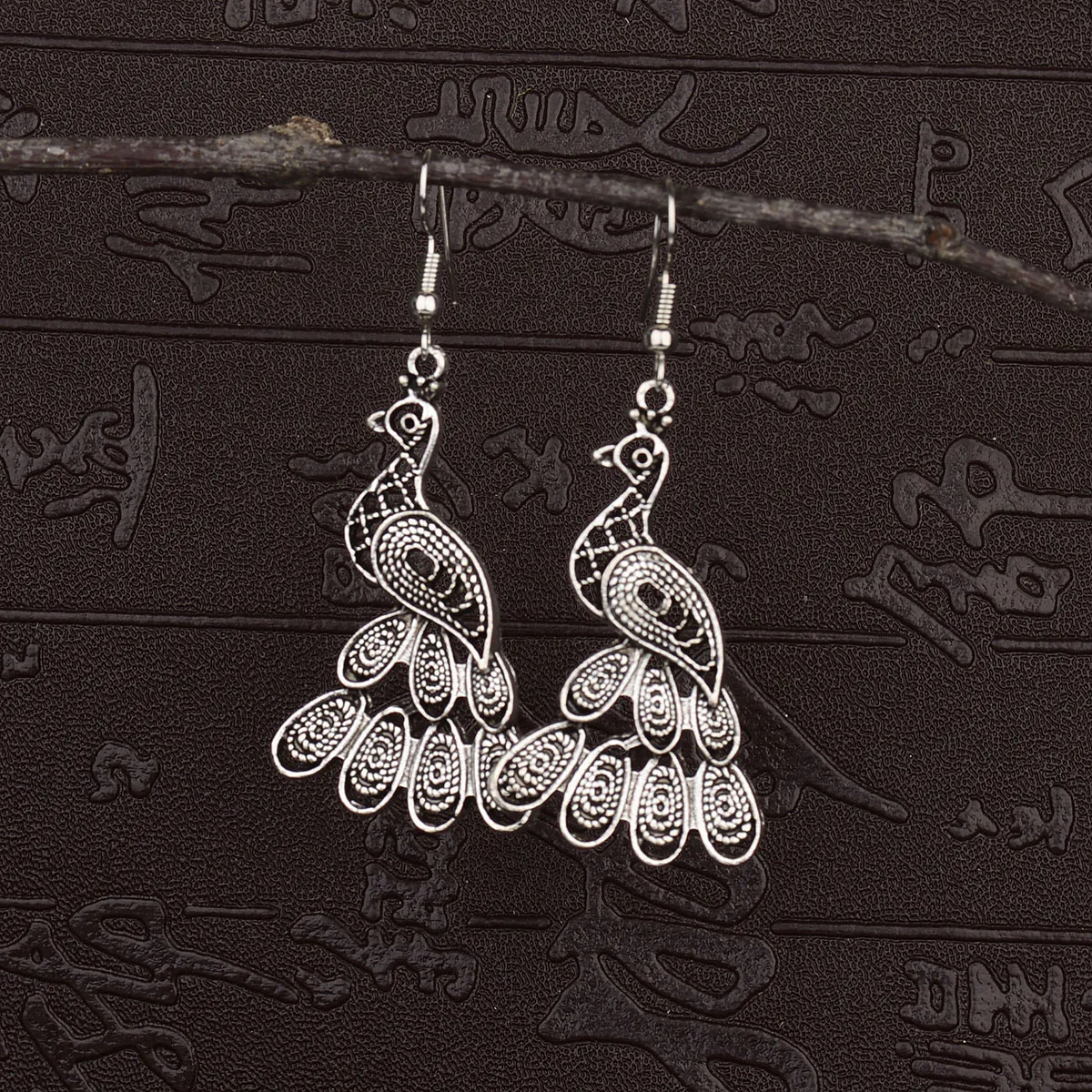 Этнические серебряные полые афганские серьги, винтажные круглые кисточки, индийские серьги, свадебные украшения