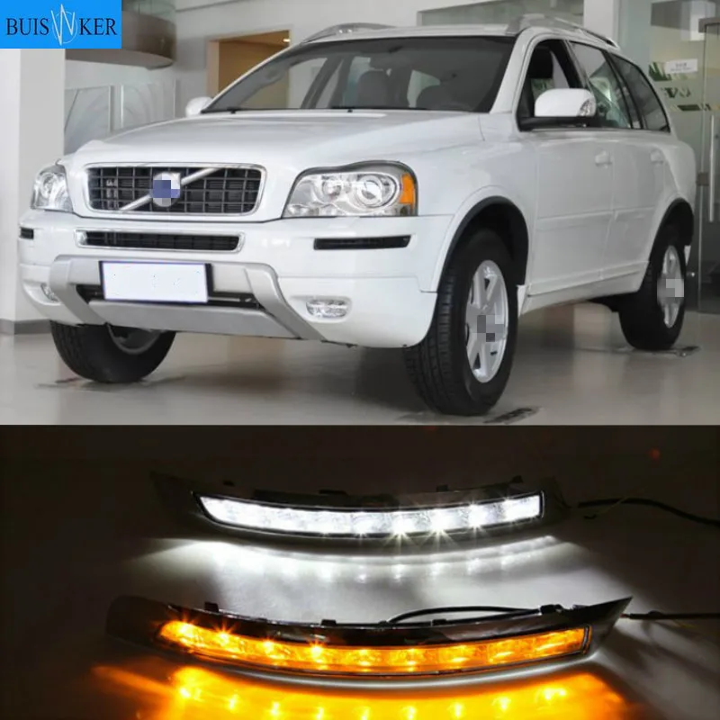 

2PCS For VOLVO XC90 2007 2008 2009 2010 2011 2012 2013 DRL Daytime driving Running Lights Daylight turn light