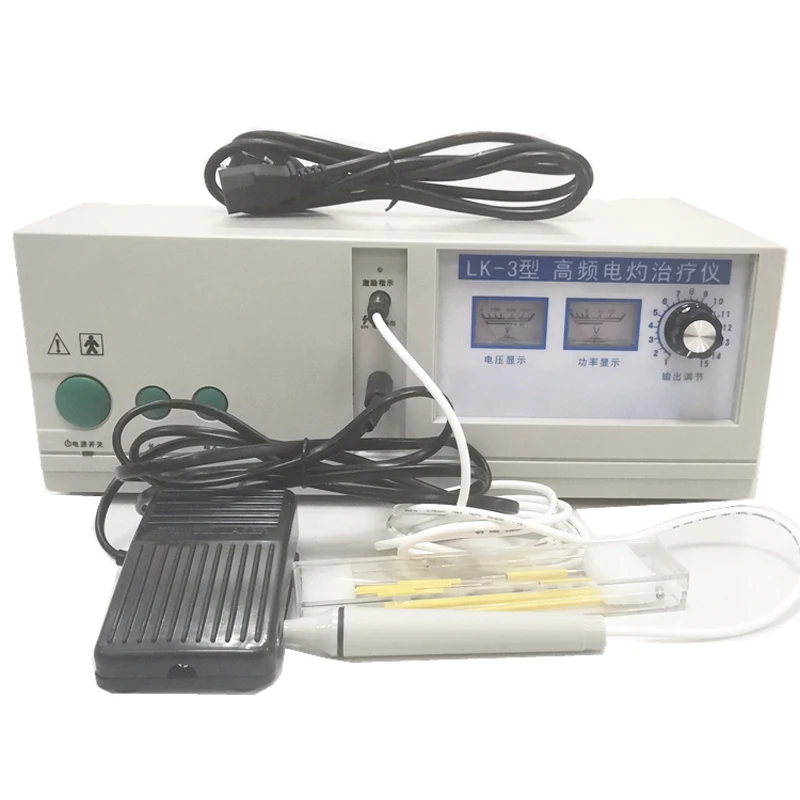 LK-3สูงความถี่ Electrochemical Therapy Instrument Coagulator ไฟฟ้ามีดเดสก์ท็อป Electroion เครื่องบำบัด