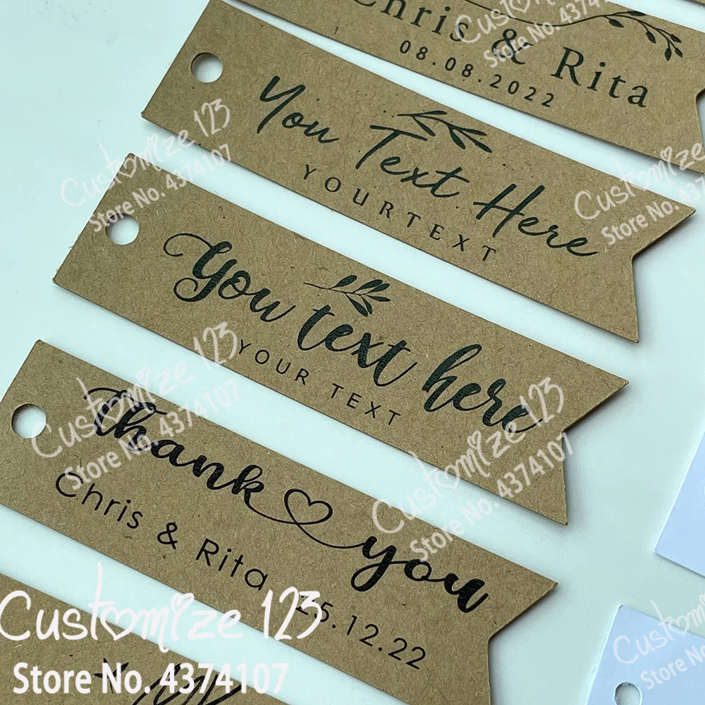 Kraft/white label wedding custom labels Wedding Favor Tag wedding decoration personalize custom tag sticker lables