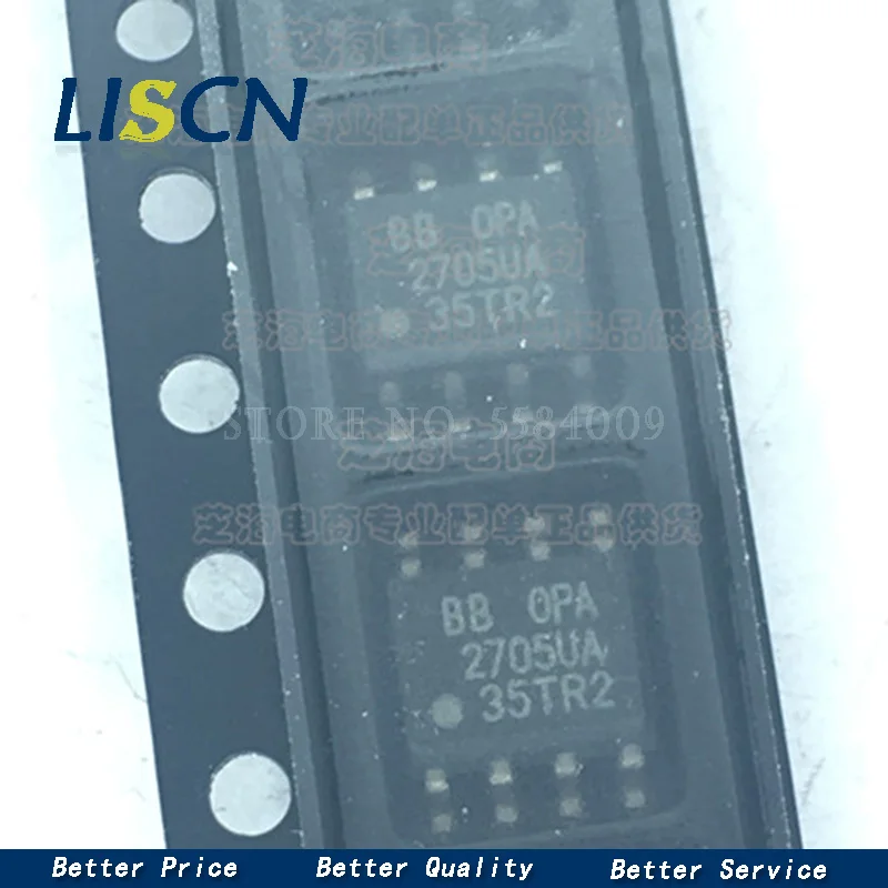 5PCS OPA2705UA BB OPA2705U SOP-8 Operational Amplifier New Original