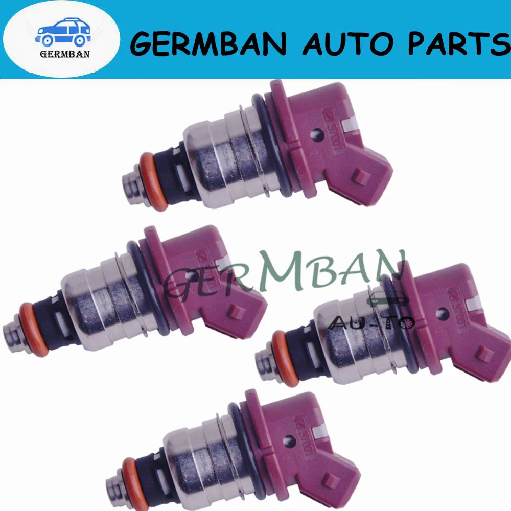 37001 4pcs Fuel Injector Bico 37001 For Mercury Mariner 75-90-115-200-225 Fuel Rail Injector 804528 Outboard Flowed 75hp-250hp