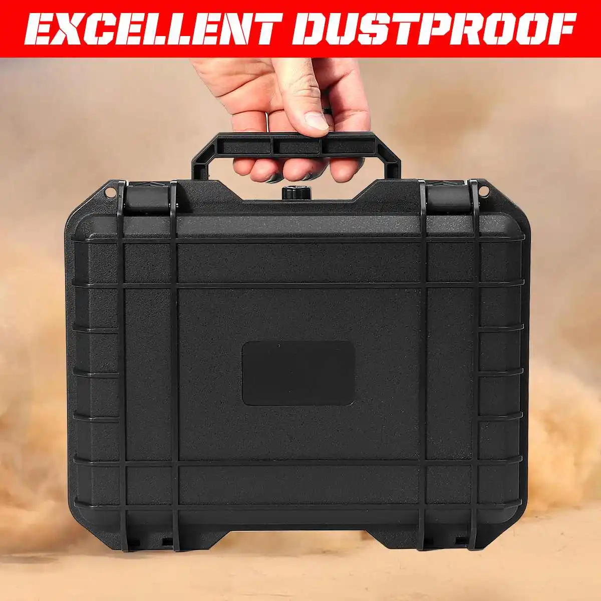 Waterproof Shockproof Tool Hard Case Sealed Box Safety Pack Camera Photography Electronic Equipment Storage Suitcase With Sponge