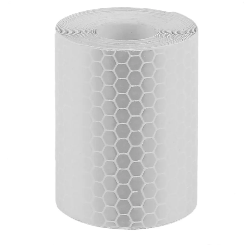Safety Reflective Warning Tape Warning Sticker 3 Meters Silver White Conspicuity Tape Environmental Jackets Film Sticker