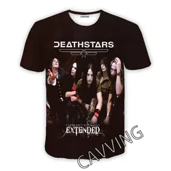 CAVVING 3D Printed  DEATHSTARS  Band  Casual T-shirts  Hip Hop Tee Shirts Harajuku Styles Tops Clothing for Men/women