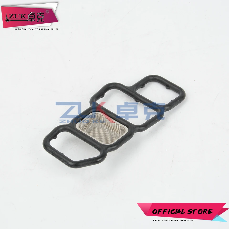 ZUK VTEC Solenoid Gasket Spool Valve Filter Assy For HONDA CIVIC ACCORD CITY CRV JADE VEZEL HRV 1.8L 2.0L OE# 15826-RNA-A01