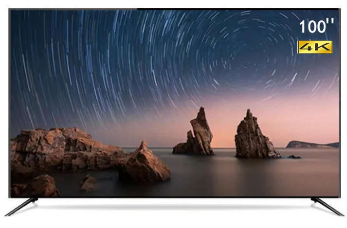 Tv digital com android 9. 0 100 polegadas, tv digital, android 7.1 ram, 1.5g rom, 8g, t2, 80 90, polegadas, português e espanhol com informações da rússia