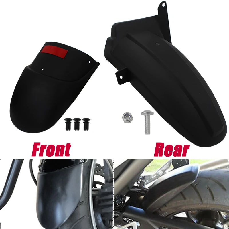 New 2021 For HONDA NC700 NC750 NC700S/X NC750S/X Motorcycle Front Extender Hugger Mudguard & Rear Fender NC 700 750 SX 2012-2020