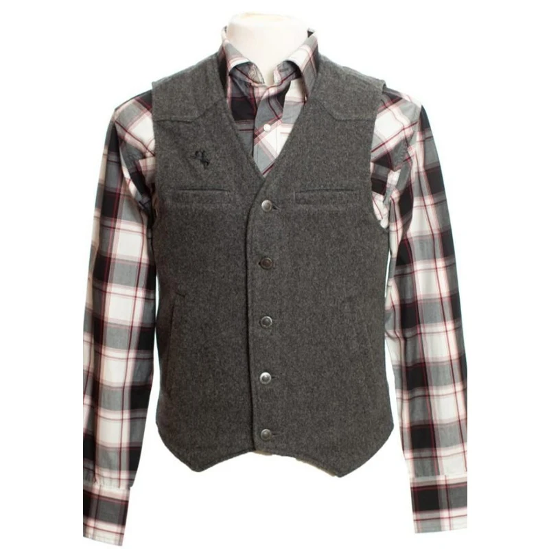 

Men's Suit Vest Winter Wool Vest Retro Slim Fit Sleeveless Steampunk Vest Wedding Groom Vest for men Waistcoat