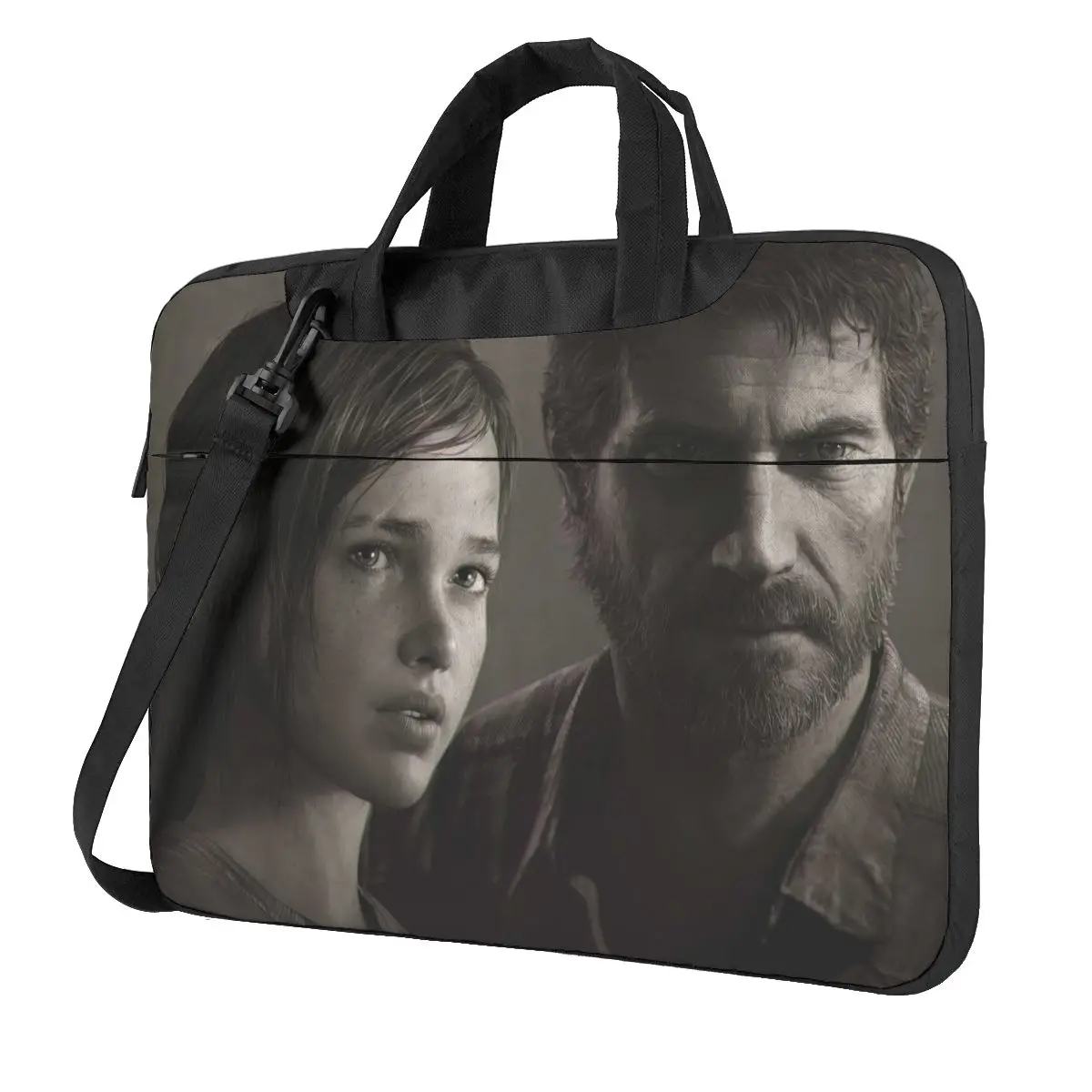 

Video Game - The Last Of Us Laptop Bag Case Protective Vintage Computer Bag Bicycle Crossbody Laptop Pouch