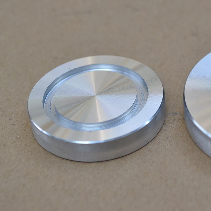 3/3.5/4/4.5/5/6cm Furniture Leg Coffee Glass Table Bracket Foot Support Rods Round Aluminum Pie Decorative Part